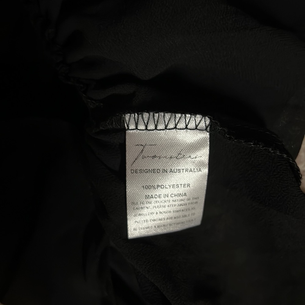 BLACK lace top - Picture 9 of 9